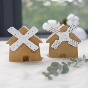 우드 미니 고급풍차 오르골 (랜덤)