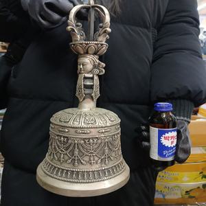 대형 백동 티벳  금강령 길이15cm높이36cm 단초마을 골동품/수집품/앤틱