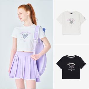 [휠라](천안아산점)여성 테니스 라이프 크롭티셔츠 2종 / FS2RSF2361F