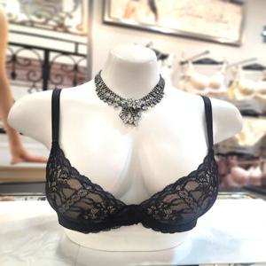 [에블린] 에블린 메르메 로맨티크 투톤 노와이어 (블랙+스킨) EBBRFA425H