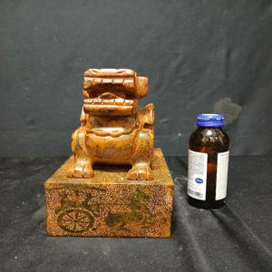 대형 천연원석 녹옥 해치옥쇄 길이15cm, 높이20cm 단초마을 골동품/수집품/앤틱