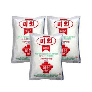대상 청정원 미원 1kg 3개 조미료 업소용 식자재 MSG