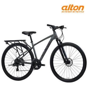 2025 알톤 엔도16 시마노 16단 알루미늄 하이브리드 자전거 여행용 투어용 짐받이기본