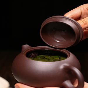 보이차 중국 선물 260cc볼홀 주전자 찻잔 세트 운남 진피 선물세트 병차 미니 오호