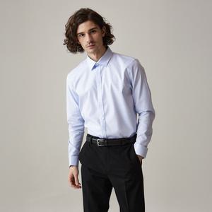 [모두스비벤디] 하운드투스 정장 스판 드레스 셔츠 스카이블루