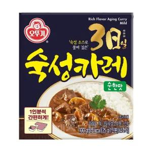 오뚜기 3일 숙성카레 순한맛(고형) 100g