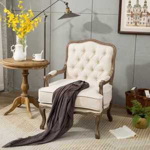 빈티지 쇼파 1인용 복고풍 소파 거실 암체어 파티룸