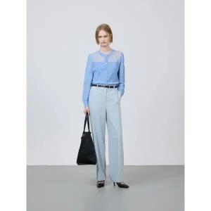 [ZOOC](신세계 사우스시티)벨티드 세미 와이드 팬츠 Z251MSA032