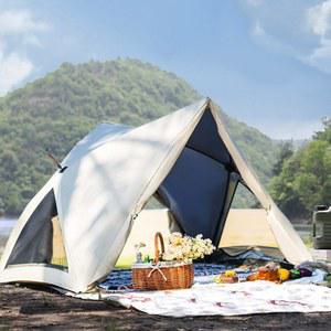원터치 A형 텐트 대형 육각 이너 원형 북극랑 투명 셀피알 삼각형 그늘막 오토텐트