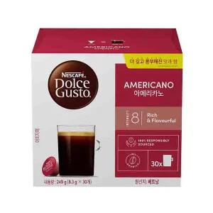 [네스카페] 돌체구스토 캡슐 아메리카노 30입