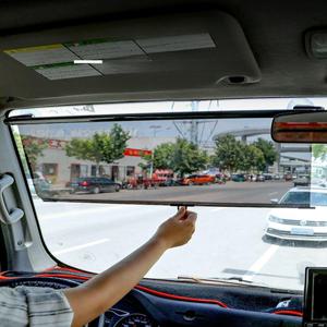 버스용 햇빛 차단 자외선 개폐식 화물차 중장비 썬스크린