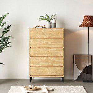 [다하미가구]라프스 원목 수납장 침실 옷방 서랍장 800 3단 5단