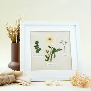 부케 압화 액자 부케말리기 선물 프레스코21 DIY 셀프 웨딩액자 2527