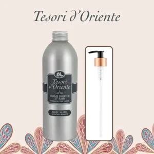 테소리도리엔테 배쓰크림  바디워시) 500ml 화이트머스크 + 펌프