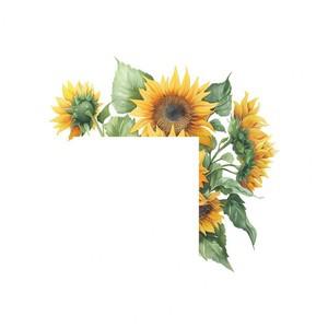 PVC 스위치 데칼 탈착식 벽 스티커 해바라기 세트 방수 욕실 조명