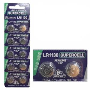 B프로페셔널 LR1130 알카라인 버튼셀 건전지 10P 팩 (WFHU1MH)