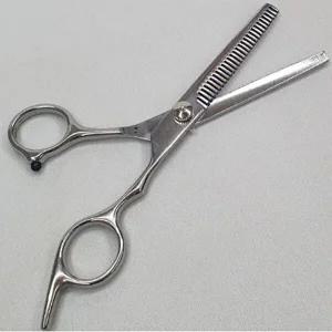 헤어 스텐레스 미용 이발 숱치기 틴닝가위-WFHK2PF