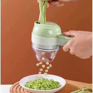 무선 멀티 슬라이서 마늘 고추 파 자동 채썰기 다지기 편썰기