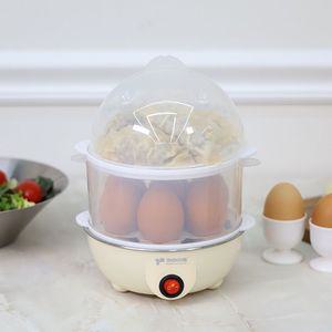 (생활가전) 키친아트 2단 계란찜기 에그쿠커 계란삶는기계 찐빵 만두 찜기 아이보리 KA-1407