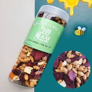 [추억의 믹스넛] 허니버터 그린 믹스넛 450g x 3개