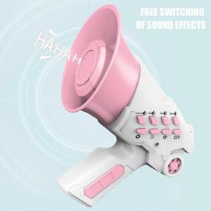 휴대용 확성기 사이렌 불혼 장난감 스마트 멀티 보이스 체인저  파티