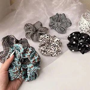 곱창 헤어끈 머리끈 헤어 슈슈 고무줄 스크런치 6개-WFH0ZT1