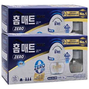 홈매트 맥스 제로훈증기 + 리필 45일 3개 (2세트) /