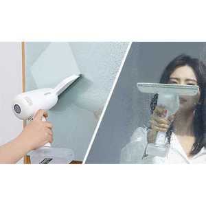 창문 핸디 청소기 유리창 스퀴지 전동 거울 물세척기 무선 걸레 먼지 물기제거 창틀 충전식