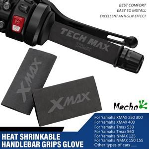 YAMAHA XMAX X-MAX 300 250 400 Tmax T-max 560 NMAX N-MAX 오토바이 미끄럼 방지 고무 핸들 바 열 수축 그