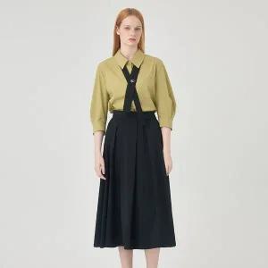 [케네스레이디](대구신세계)프론트 플레어 스커트 EGSKOI9900