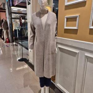 [하프클럽/] 올앤썬드리 겨울24 빅토리아 롱 가디건 A4WAK235