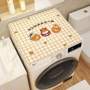 세탁기 커버 매트 가죽 전자레인지 덮개 건조기 PVC 가리개