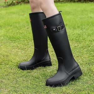 레인부츠 장화 가벼운 롱 키즈 남자 여성 숏 여름 여성의 유행 긴 장화 방수 미끄럼 방지  하이 튜브 장화