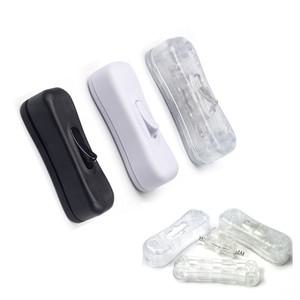 가정용 푸시 단추 스위치 인터럽터 DIY 304 테이블 책상 램프 라이트 케이블 커넥터 조광기 라이트 스위치