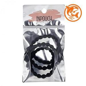 실리콘 블랙 스타일링 머리고무줄 머리끈 (3qMVr)