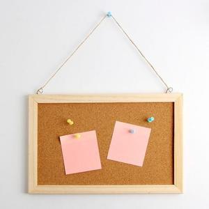 [BZE2I547_49]베이직 코르크 메모판 30x20cm 칠판 보드