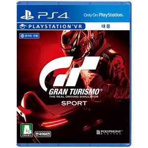 (PS4/새제품) 그란투리스모 스포트 한글 / VR대응 /소장용일반판