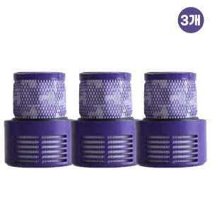 호환 다이슨 청소기 필터 V10 포스트 필터 3개