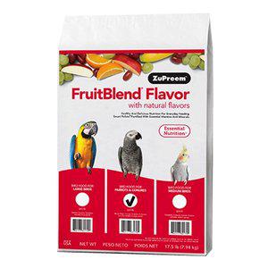 [애니몰파크]쥬프림 후르츠 블렌드 회색앵무 중대형 과일 펠렛 7.94kg 앵무새 사료 먹이