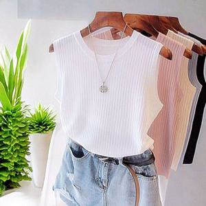 시원한 쿨소재 여성 민소매 나시티 여름 이너웨어 CH182