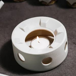 도자기 캔들 티워머 화이트 촛불보온