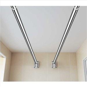 무타공 빨래봉 커튼봉 베란다건조대 원룸 걸이 의류 01 스텐레스 1 무타공빨래봉 스틸