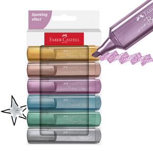 파버카스텔 메탈릭 텍스트라이너 46 지관 6입