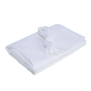 흰색 방수 발코니 풀 캠핑 파티오 보트 캐노피 대피소 태양 폴리 에스터 천 음영 항해 천막 야외 차양 정원