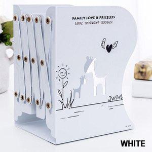 [아우트]간이 책정리대 길이조절 자바라책꽂이 기린