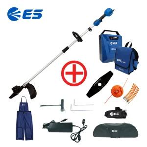 ES산업 EBC54 충전예초기 (25년 생산제품 54V 10.0Ah 배터리충전기 풀세트) BC54S LBCT54 후속모델 철기