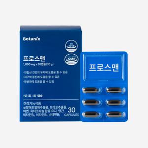 프로스맨 남성 전립선 건강 쏘팔메토 라이코펜 아연 30캡슐, 1개