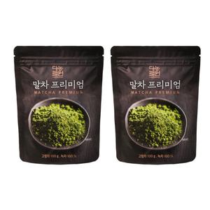 다농원 녹차 가루 말차 라떼 프리미엄 홈카페 100g X2