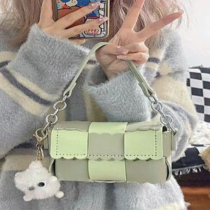 DIY 가죽 공예 가방 만들기 손뜨개 코바늘 뜨개질 카세트백 키트