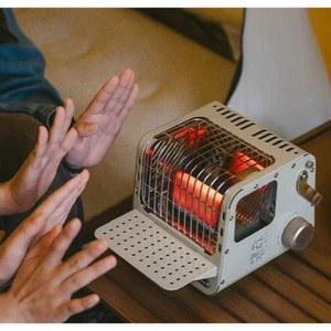 미니 캠핑히터 휴대용 가스난로 등유 IWATANI 차박용 야영장 이동식 미니난로